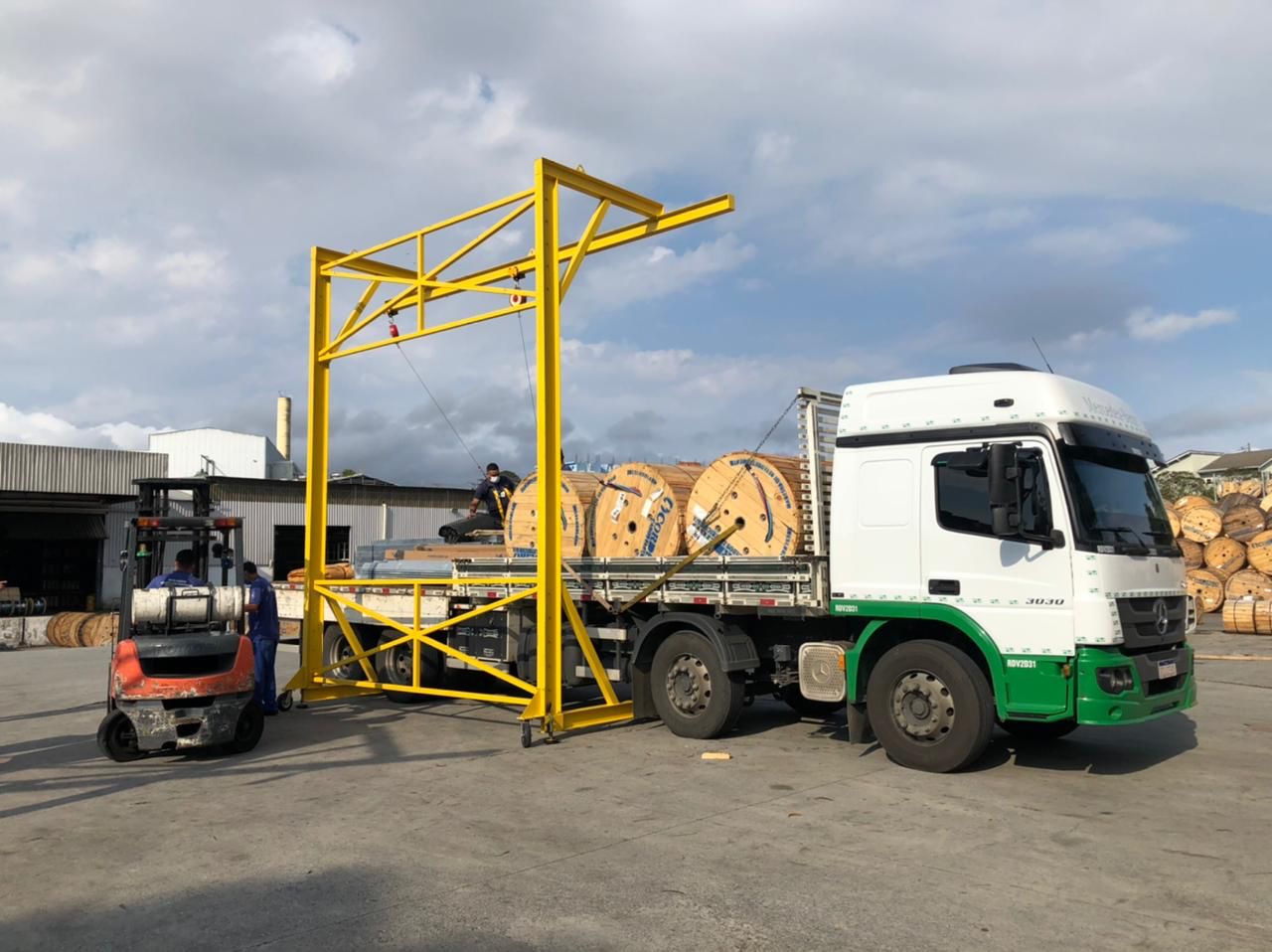 Linhas de Vida, Andaimes e Escadas de Acesso — imagem 4